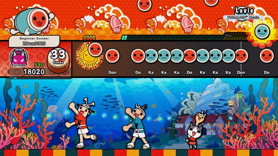 Taiko no Tatsujin: Rhythm Festival - Kagamine Rin, Kagamine Len Pack Screenshot