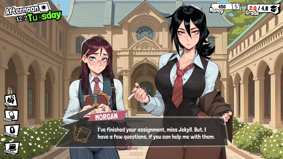 Кадър от Femboy Futa House