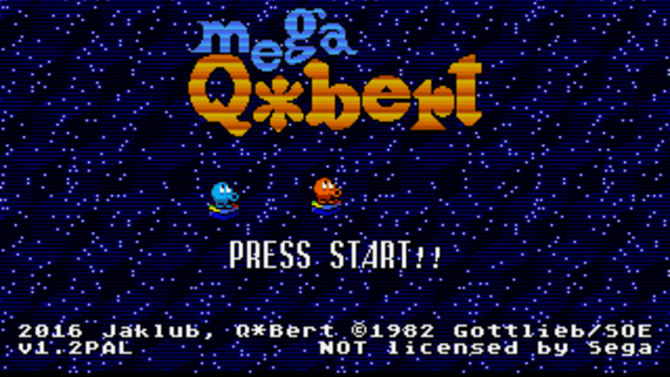 Mega Q*bert Screenshot