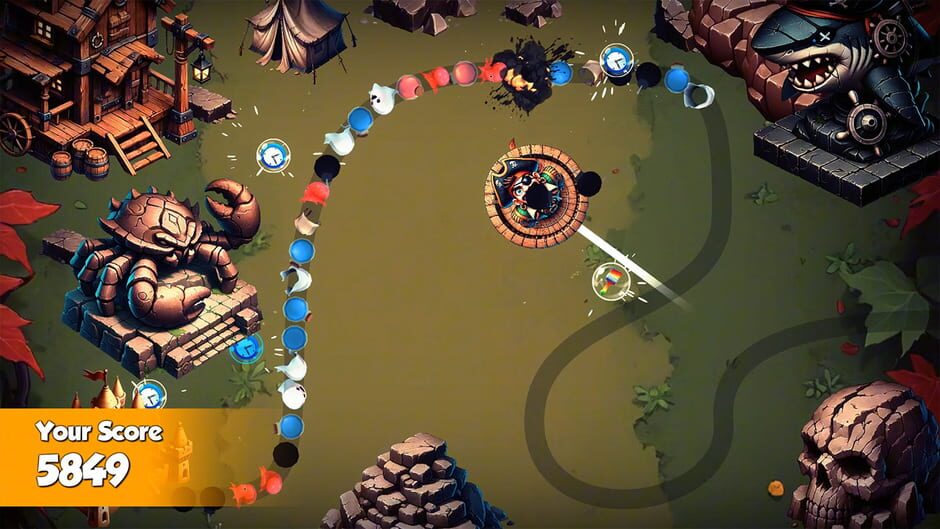 Zumba: Treasure of the Marble Sea Screenshot