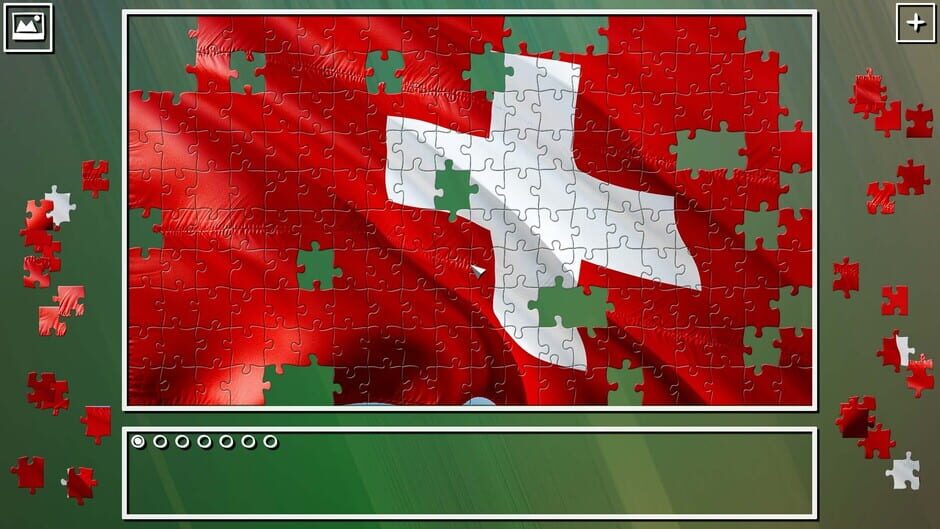 สกรีนช็อตจาก Super Jigsaw Puzzle: Generations - Switzerland (รูปที่ 9)