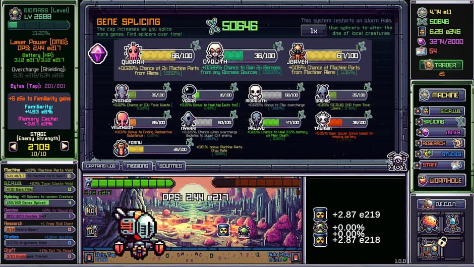 Screenshots Decon Protocol