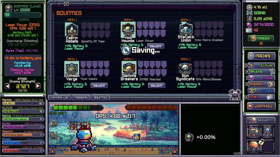 Screenshots Decon Protocol