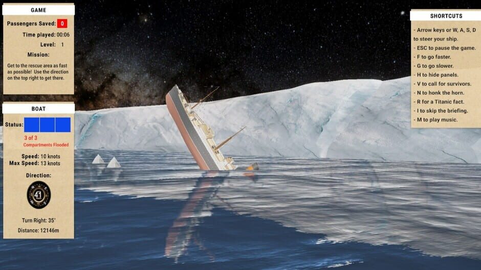 สกรีนช็อตจาก Titanic Rescue (รูปที่ 5)