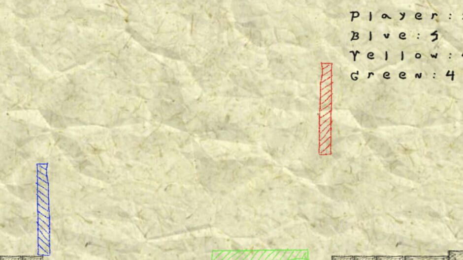 สกรีนช็อตจาก The Paper Arcade: Pong (รูปที่ 3)