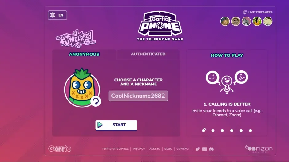 Gartic Phone, captura de tela 3