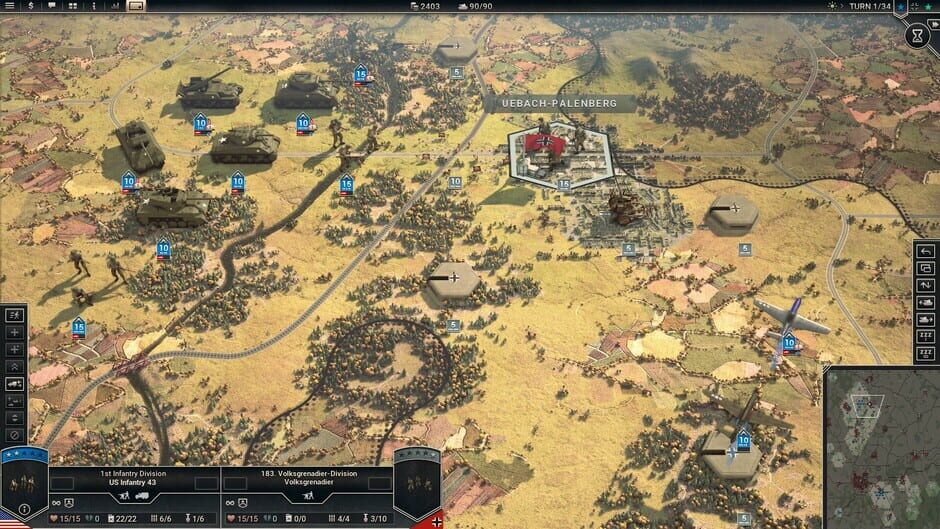Panzer Corps 2: Frontlines - Westwall Screenshot