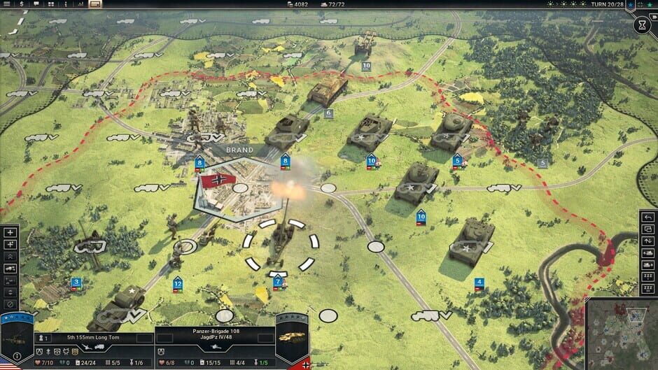 Panzer Corps 2: Frontlines - Westwall Screenshot