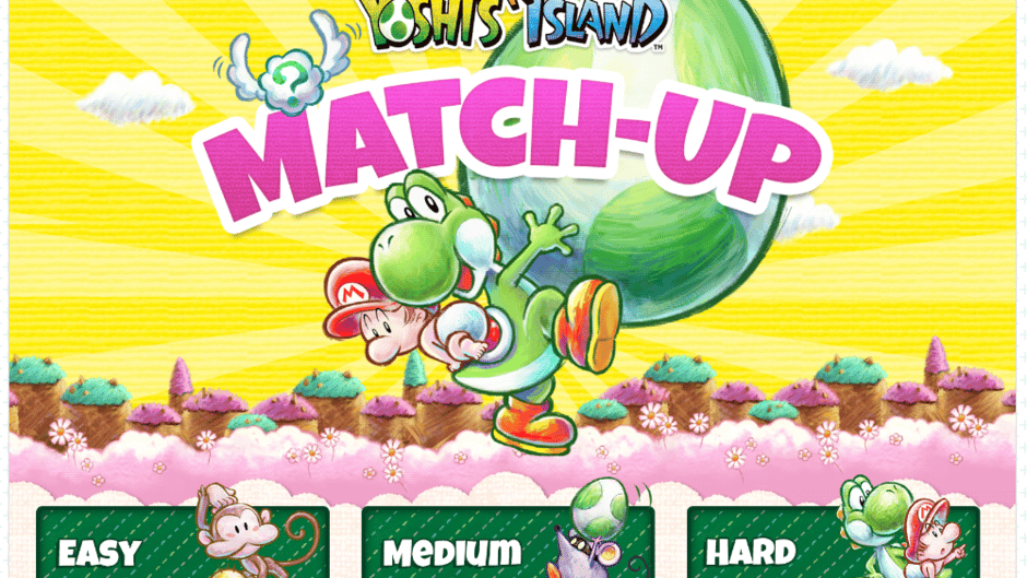 Yoshi's New Island Match-Up Screenshot