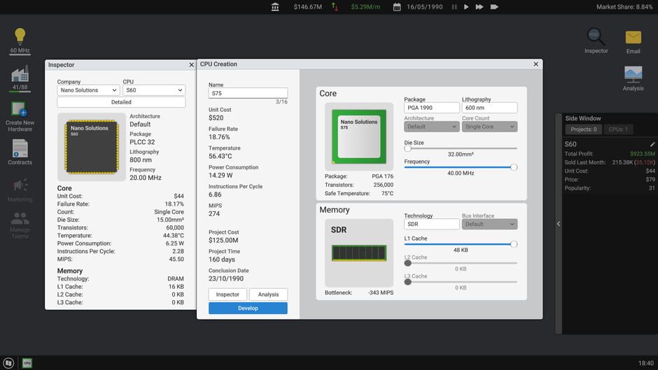 Processor Tycoon screenshot