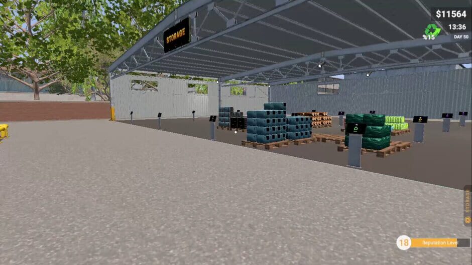 Recycling Center Simulator Screenshot