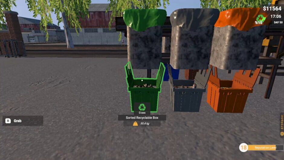 Recycling Center Simulator Screenshot