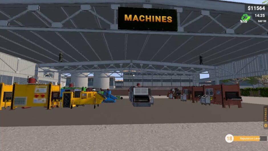 Recycling Center Simulator Screenshot
