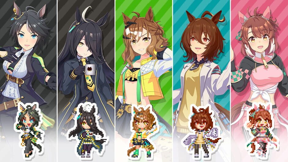 Umamusume: Pretty Derby - Party Dash: DLC Vol. 2 - Team Geranium screenshot 1