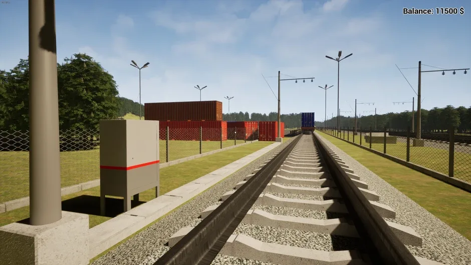 Кадър от Container Terminal Simulator