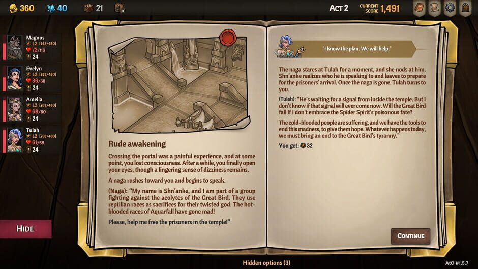 Across the Obelisk: Tulah, the Spider Queen Screenshot