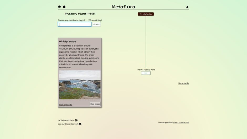 Screenshots Metaflora