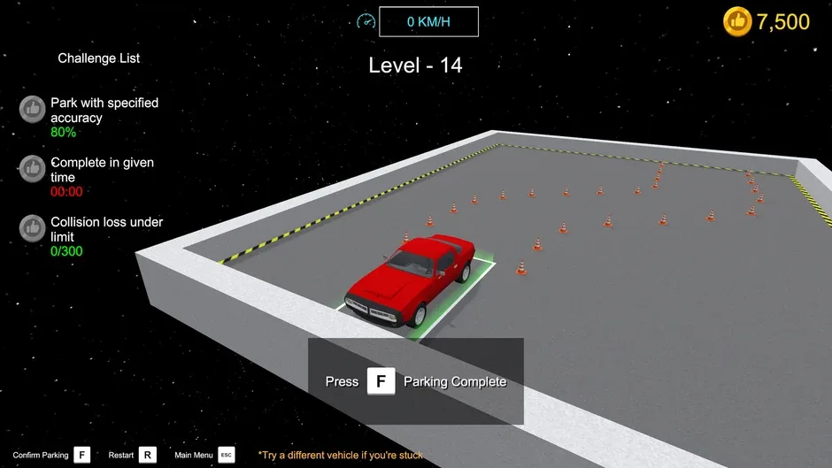 Кадър от Human Parking Simulator