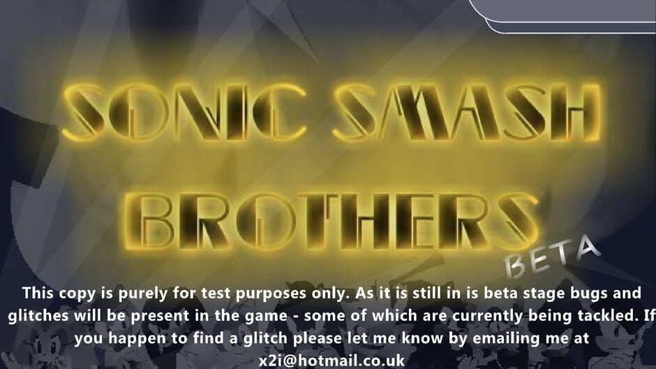 Sonic Smash Brothers media thumbnail