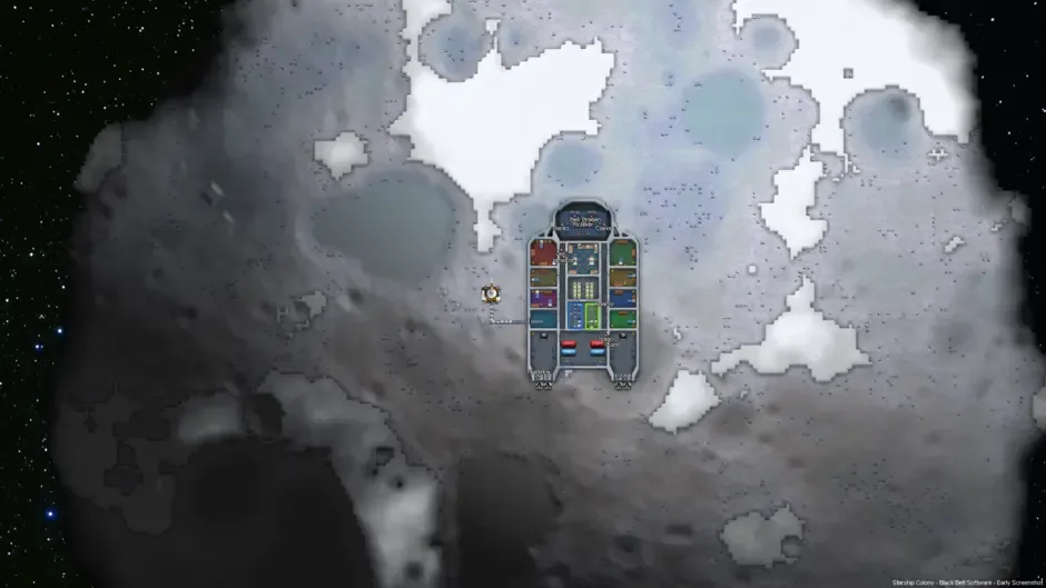 Кадър от Starship Colony