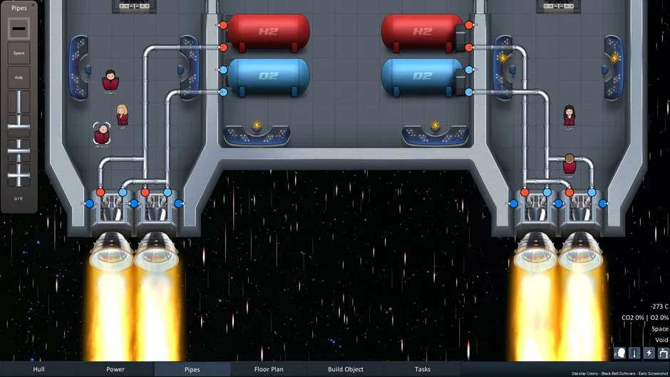 Кадър от Starship Colony