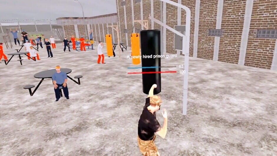 สกรีนช็อตจาก VR Prison Showdown：rookie Guard Rumble (รูปที่ 7)