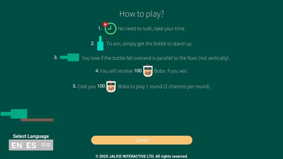 Screenshots Levantar La Botella