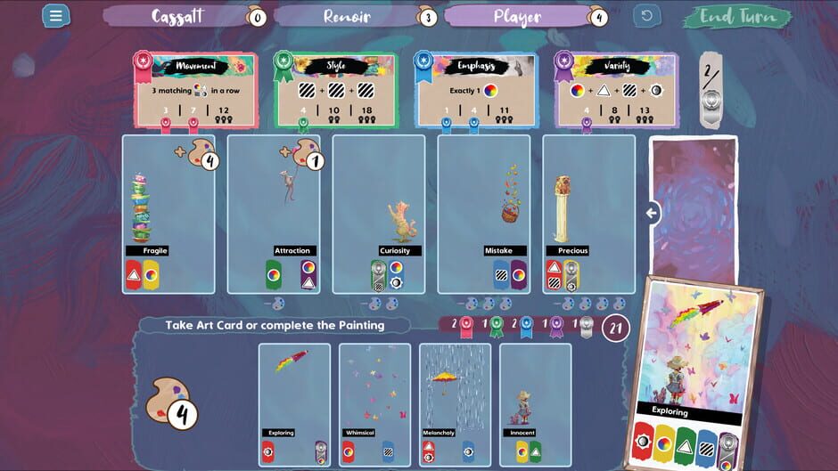 Canvas: The Board Game Screenshot
