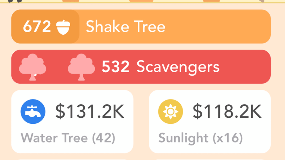 Idle Acorns Screenshot
