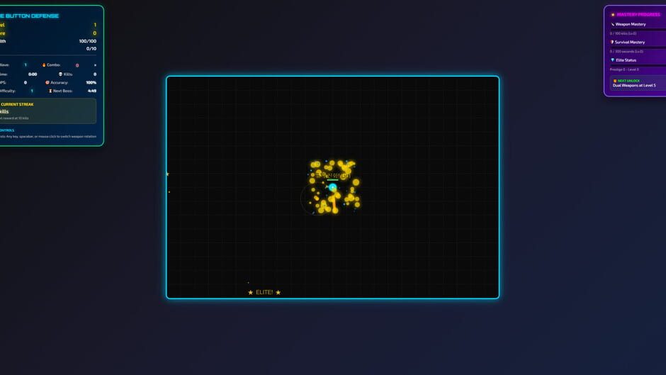 One Button Defense screenshot
