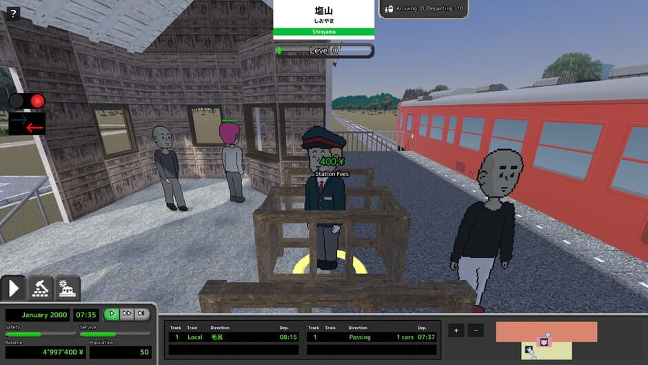 สกรีนช็อตจาก Station Master RPG (รูปที่ 6)