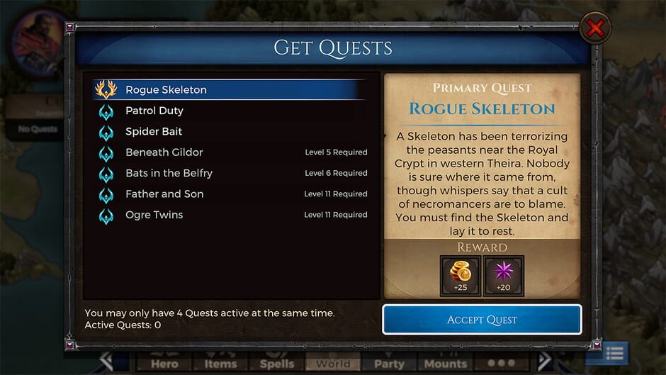 Puzzle Quest: Immortal Edition screenshot 1