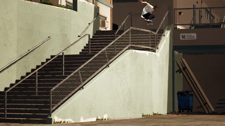 Session: Skate Sim - Schoolyard Screenshot