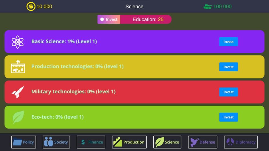 Statecraft screenshot