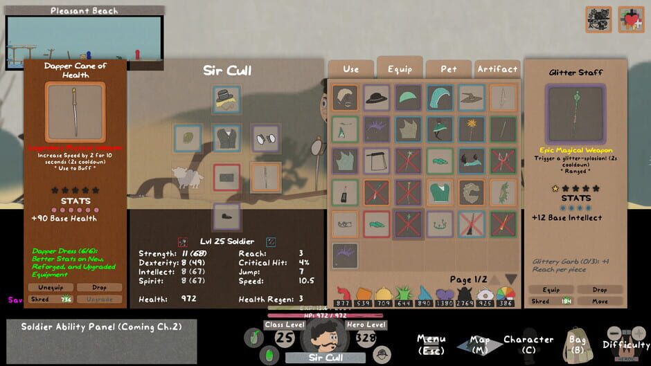 Theden screenshot
