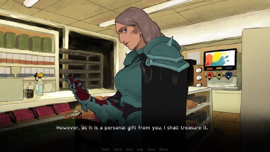สกรีนช็อตจาก Taking My Dark Knight Girlfriend to the Corner Store (รูปที่ 3)