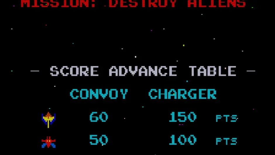 Galaxian, captura de tela 2