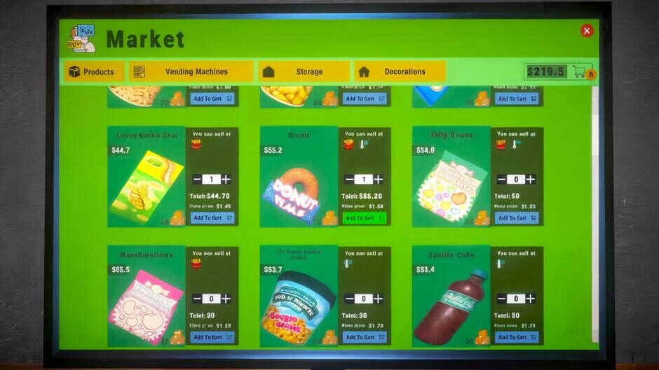 Vending Machine Simulator 2025 screenshot