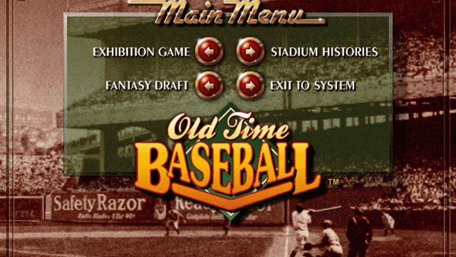 Old Time Baseball Screenshot