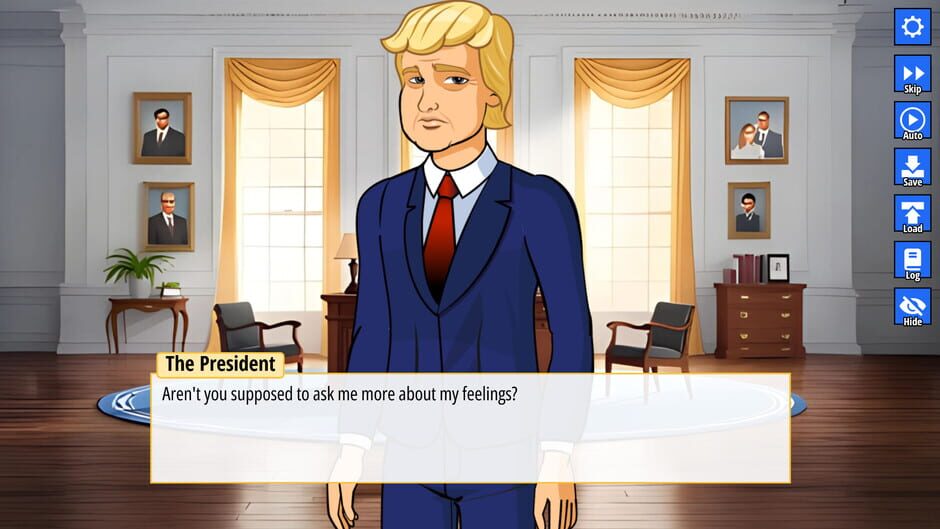 Screenshots Presidential Psychologist