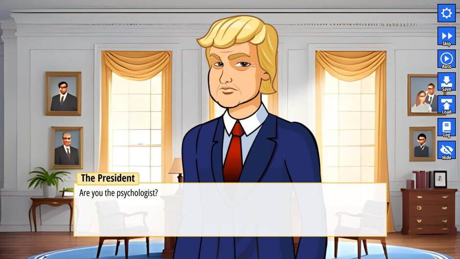 Screenshots Presidential Psychologist