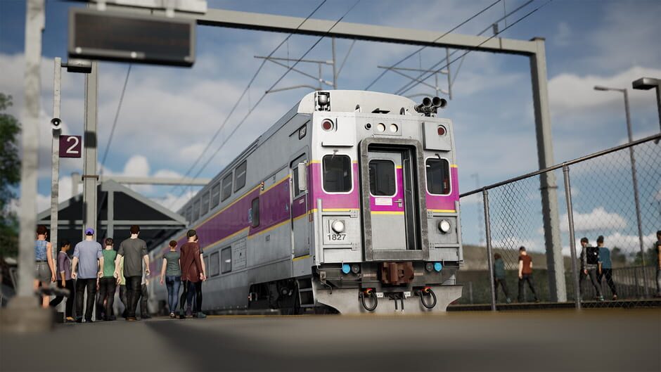 Train Sim World 5: MBTA Providence/Stoughton Line HSP46 Pack Screenshot