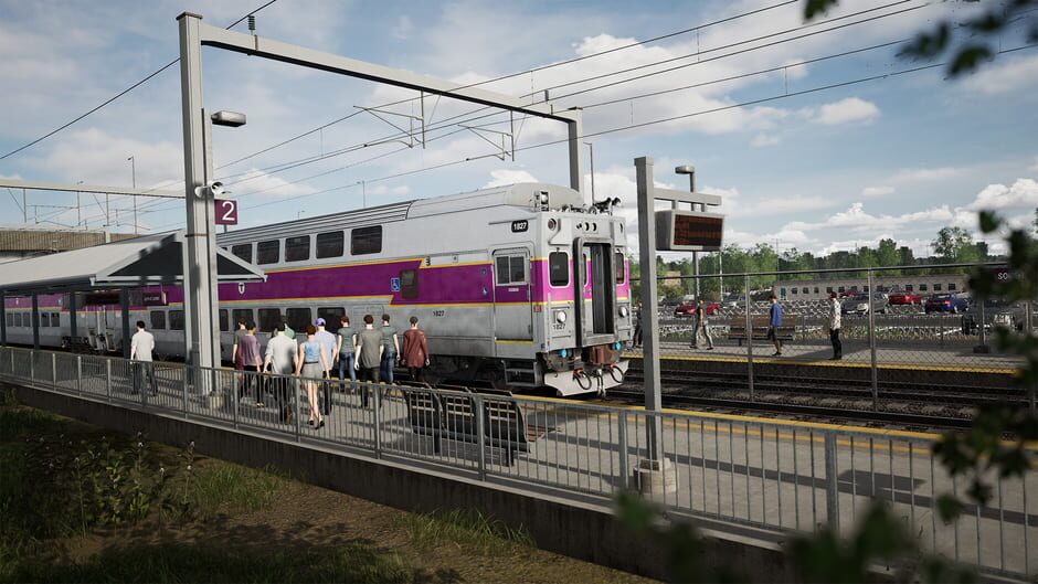 Train Sim World 5: MBTA Providence/Stoughton Line HSP46 Pack Screenshot