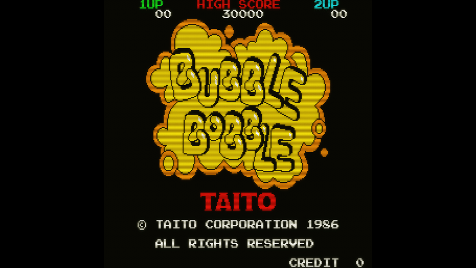 Bubble Bobble Screenshot