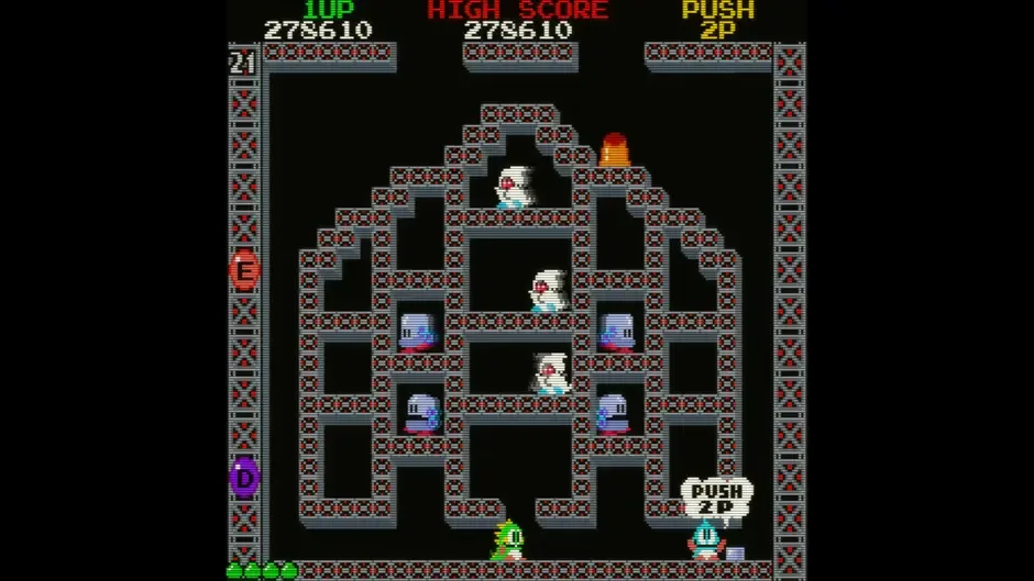 Bubble Bobble, captura de tela 2