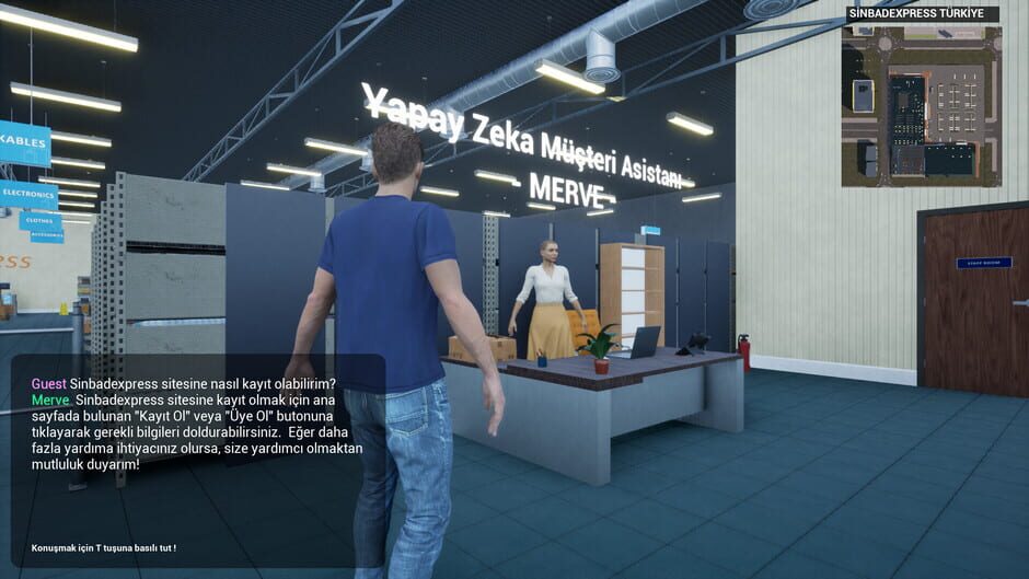 Sinbadexpress screenshot
