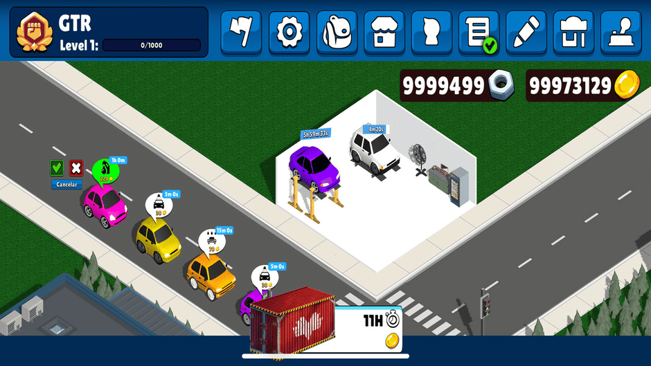 GTR: Garage Town Racing Screenshot