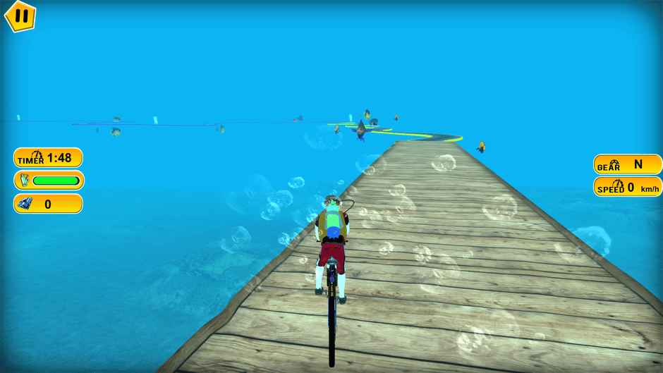 Underwater Cycling Screenshot