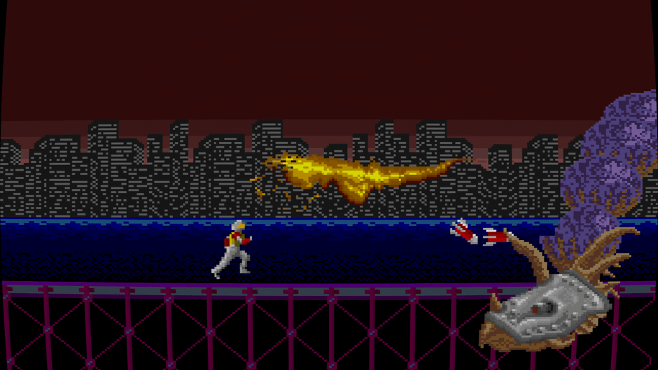 Atomic Runner Chelnov Screenshot