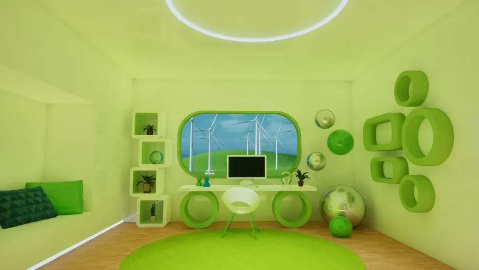 Кадър от Frutiger Home